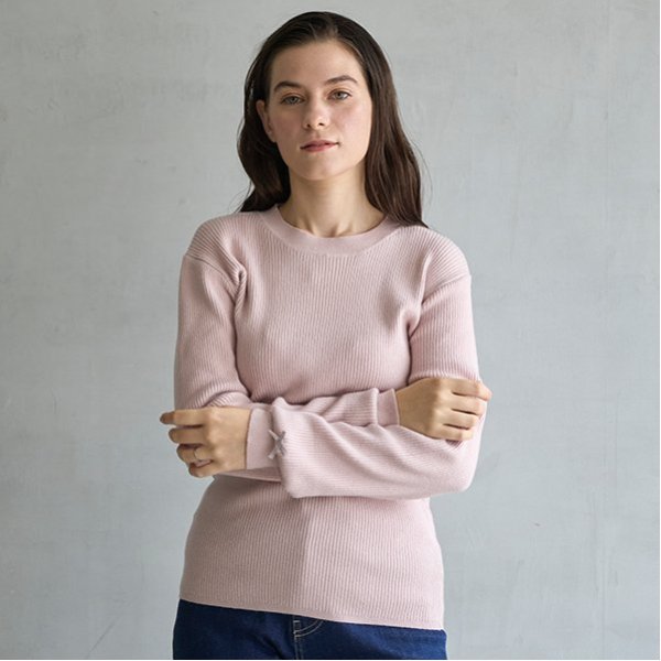 【リンク】フワもちっとリブニット