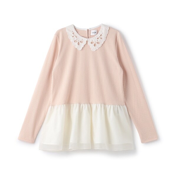 【リンク】えりレースチュールチュニック