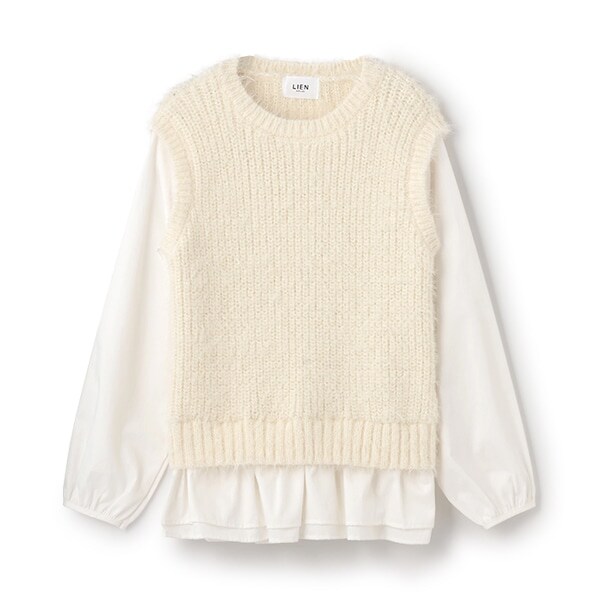 【リンク】シャギードッキングブラウス