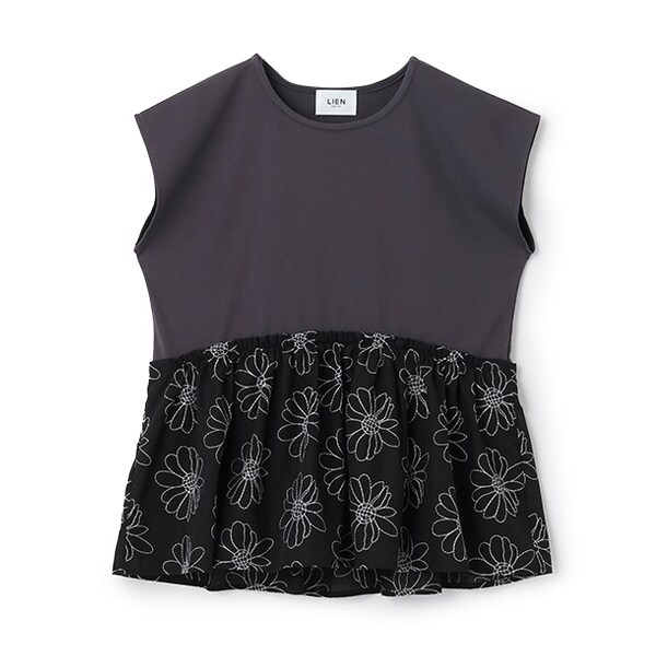 【リンク】お花刺しゅうドッキングT