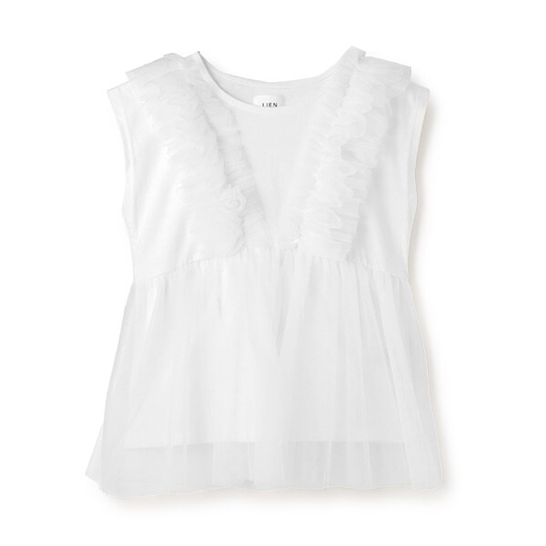 【リンク】チュールドッキング半袖T