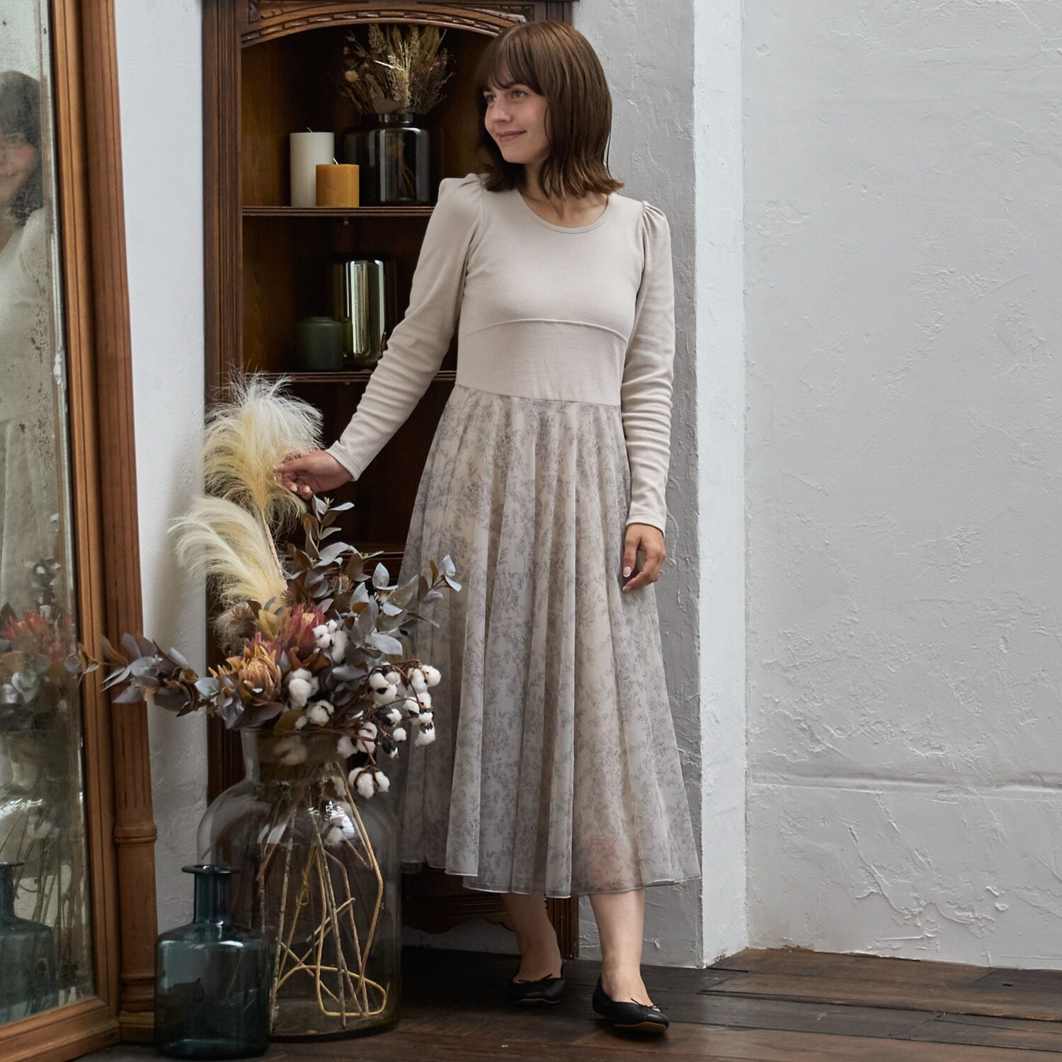 【リンク】フレアチュールワンピース