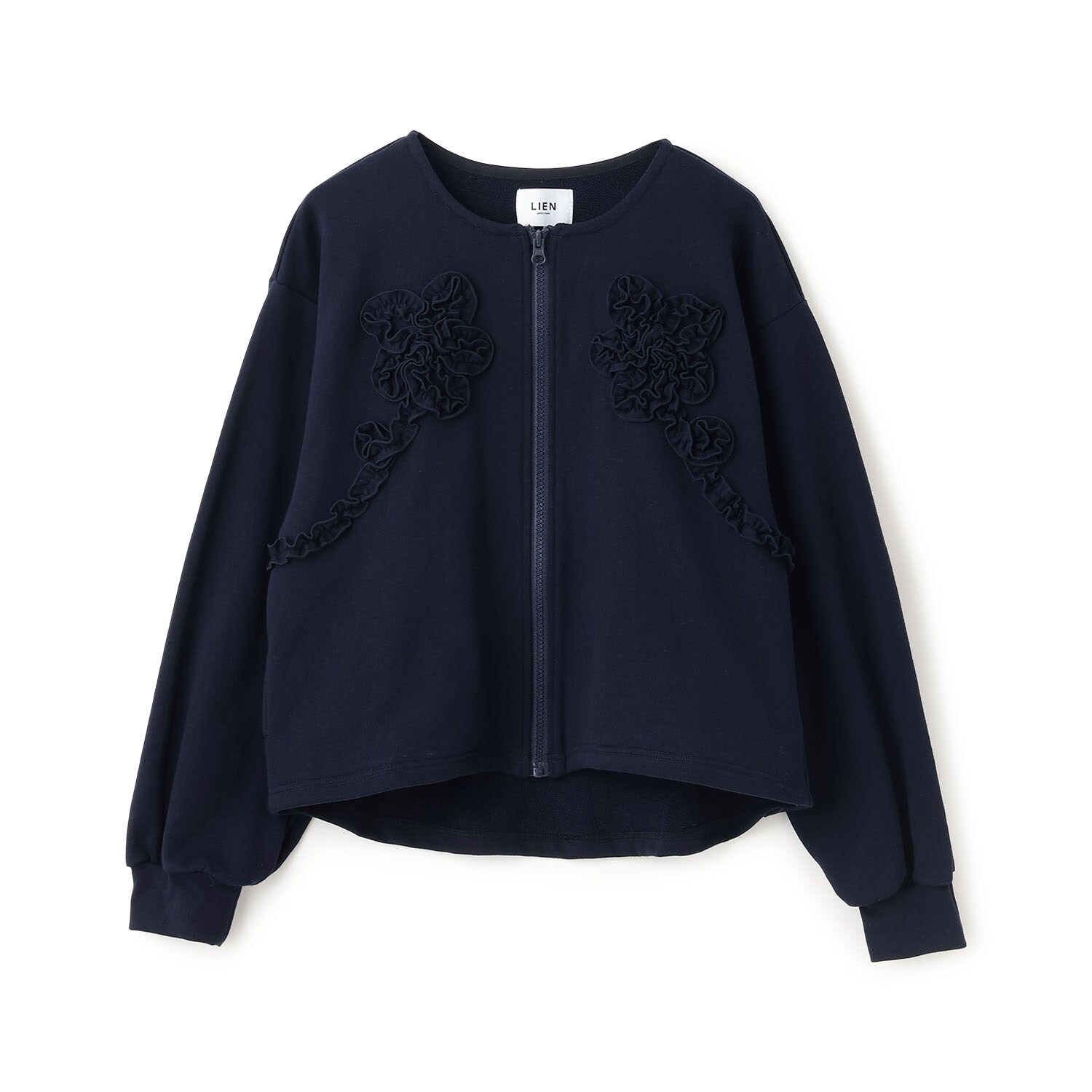 【親子リンク/防汚】フリルモチーフハオリ