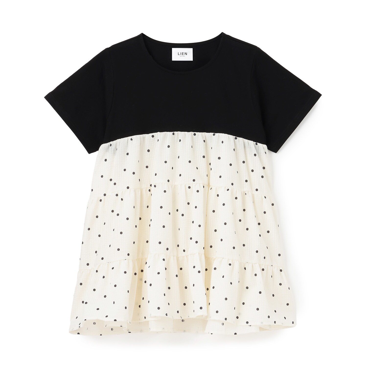 【親子リンク】ドッキングティアードTシャツ