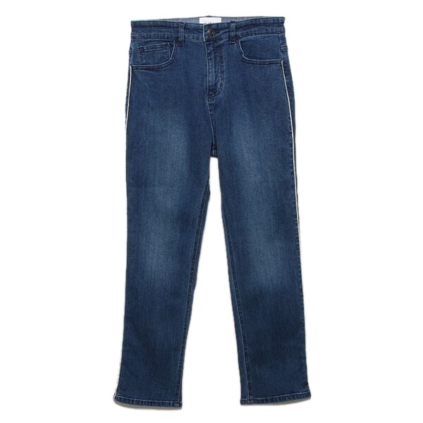 ラメパイピングデニム