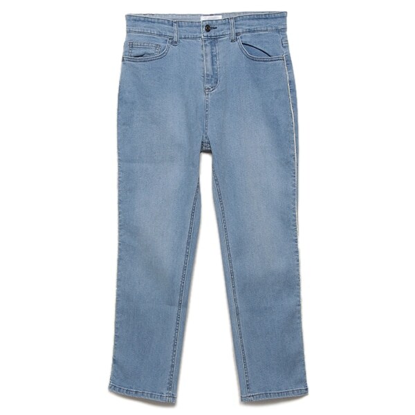 ラメパイピングデニム