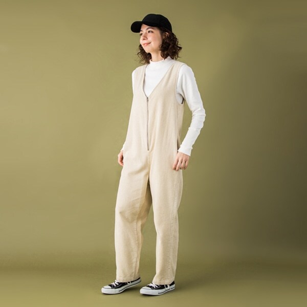 フロントジップオールインワン