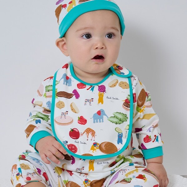 ハンバーガー柄スタイ