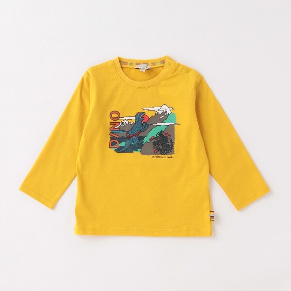 登山ディノ長袖Tシャツ