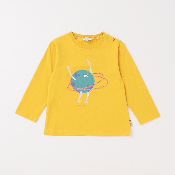 ベビー フラプラネット長袖Tシャツ