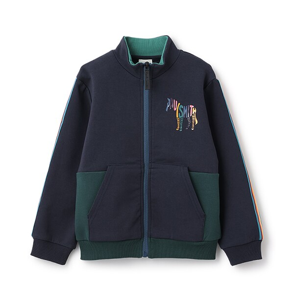 ダンボールニットスタンドジップブルゾン