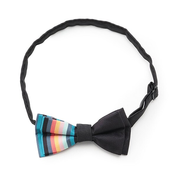 ワンサイドストライプ蝶ネクタイ