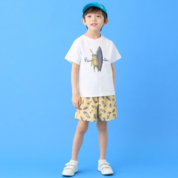 総柄ハーフパンツ