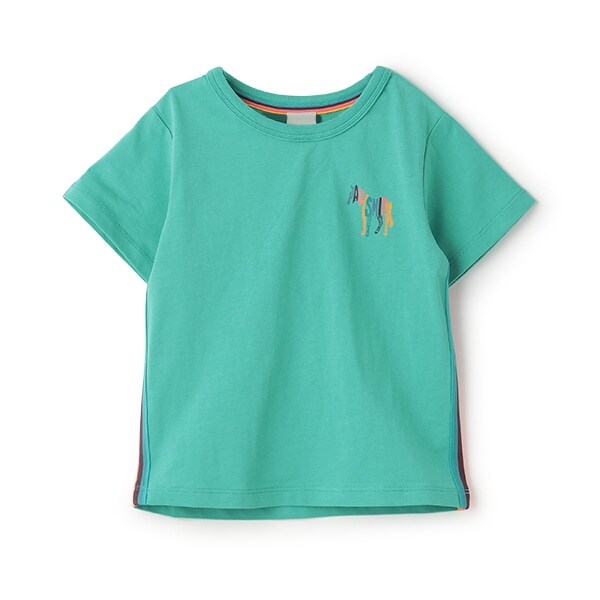 脇ラインゼブラ半袖Tシャツ