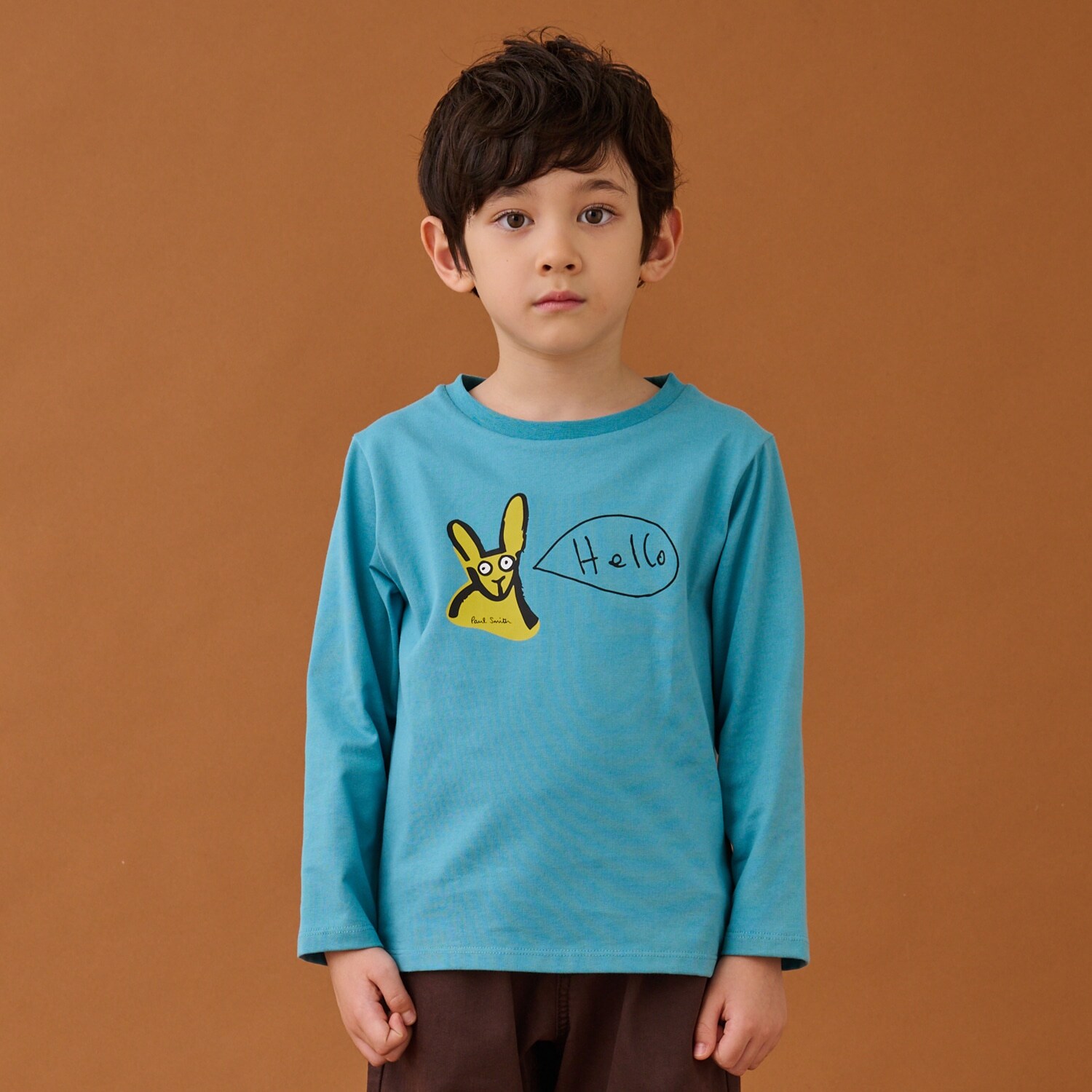 落書きラビット長袖Tシャツ