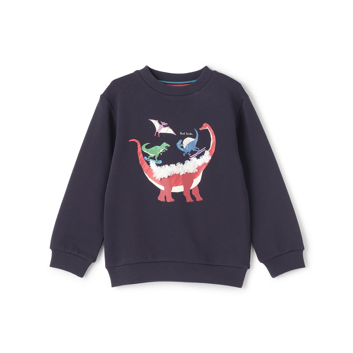 ウィンタースポーツ恐竜裏毛プルオーバー