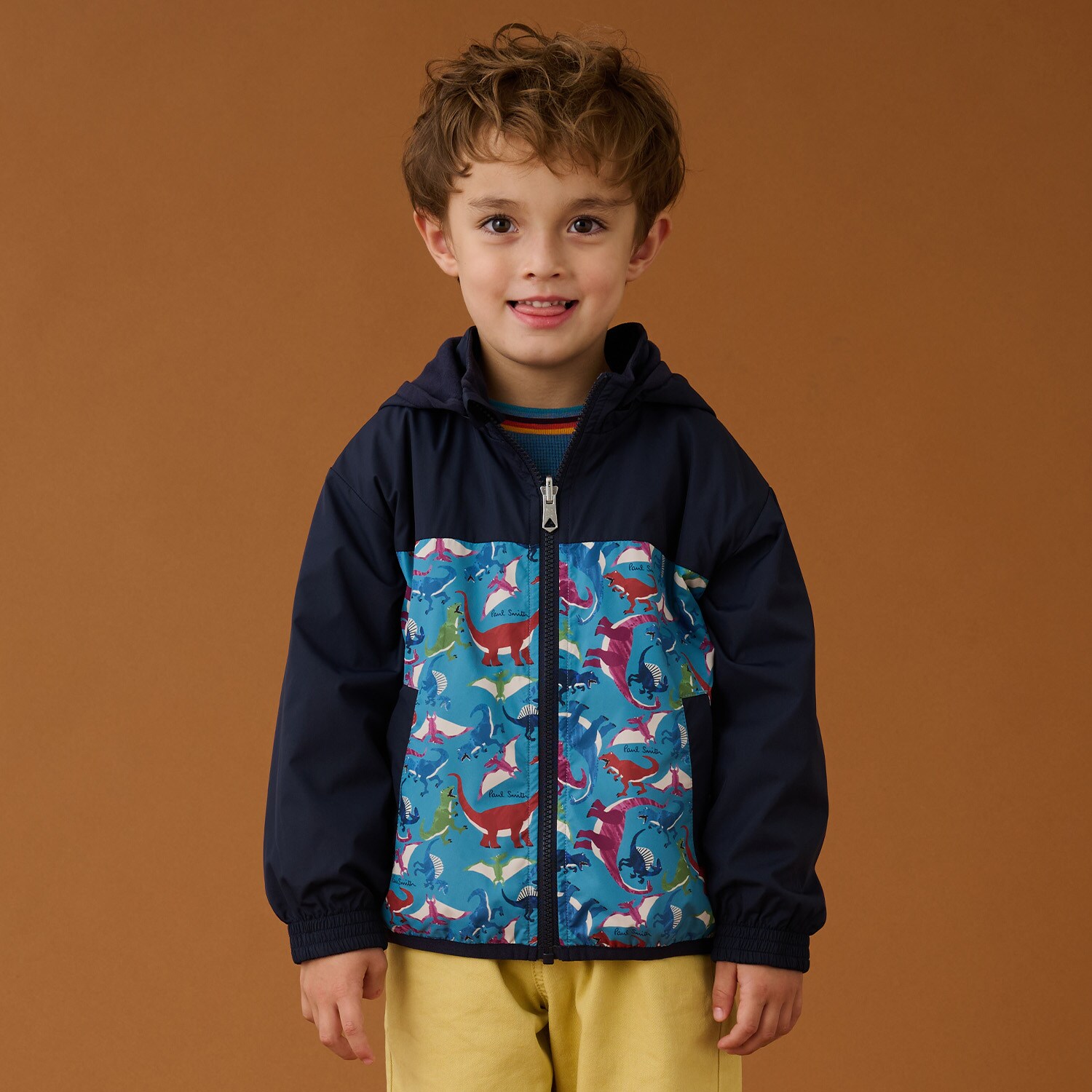 リバーシブルジップパーカ