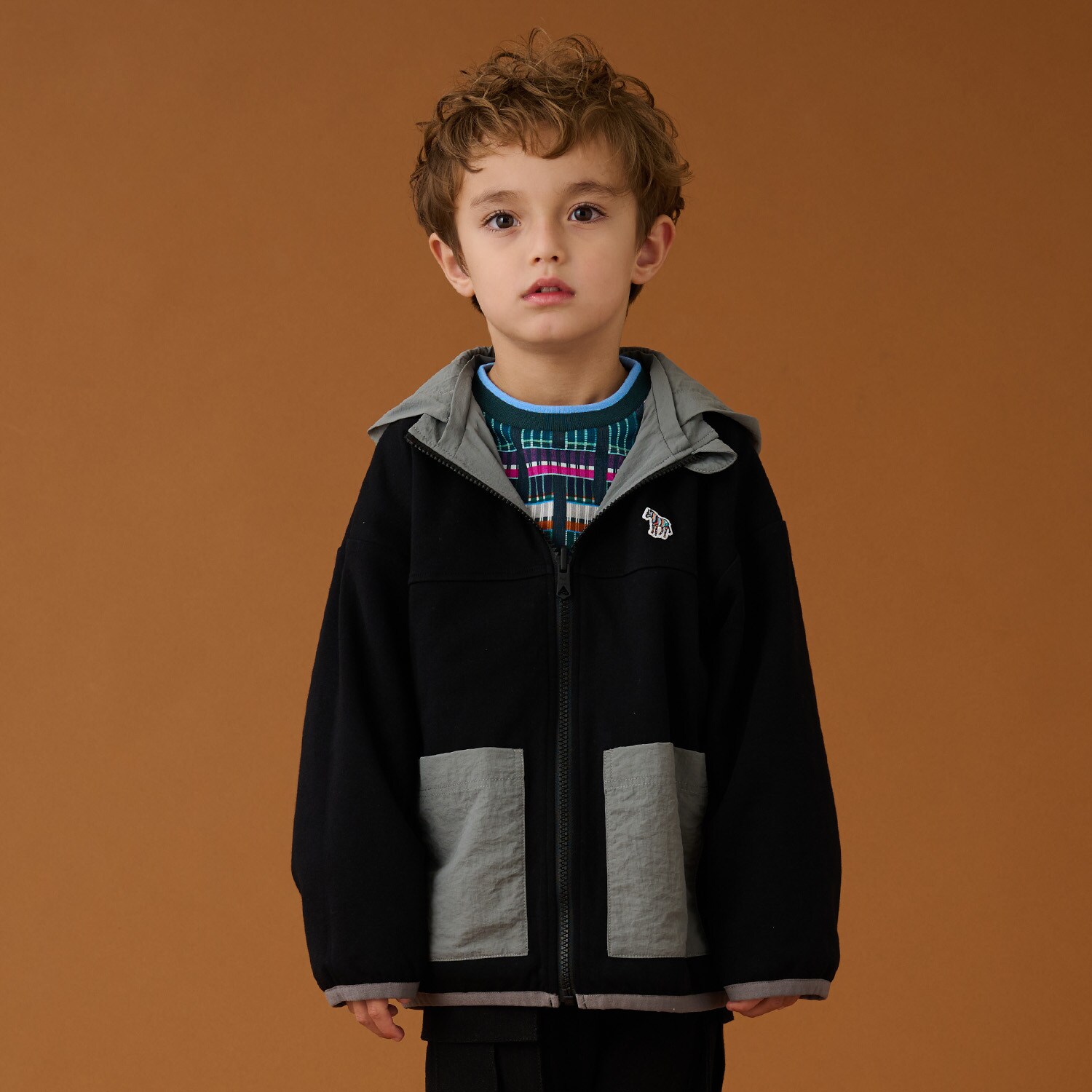 メッシュポケットリバーシブルブルゾン