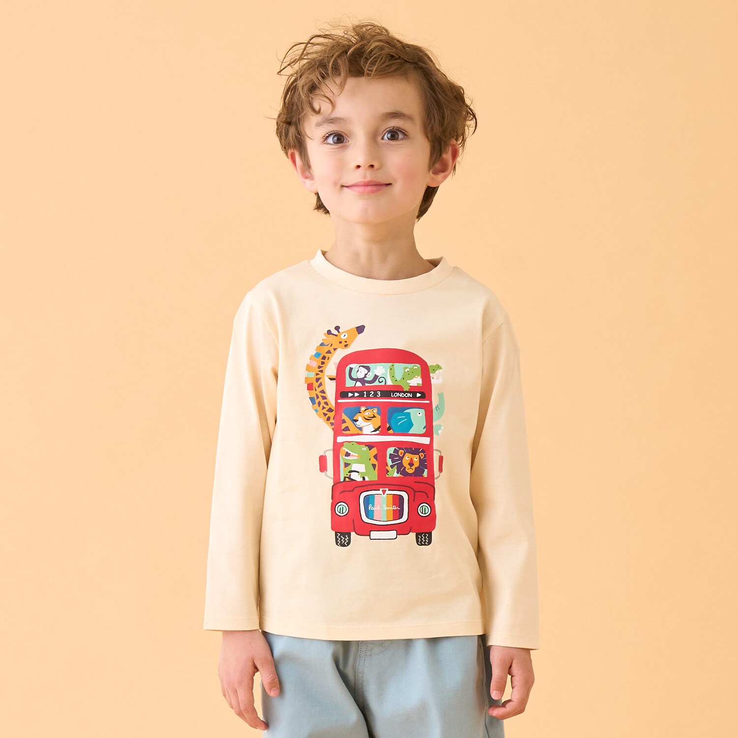 アニマルバス長袖Tシャツ