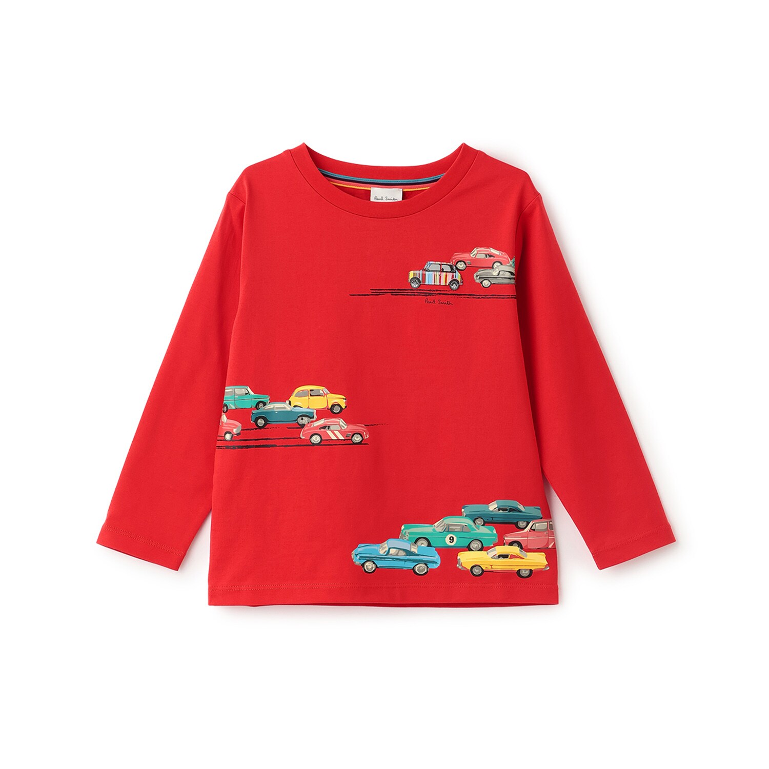 レーシングカー長袖Tシャツ