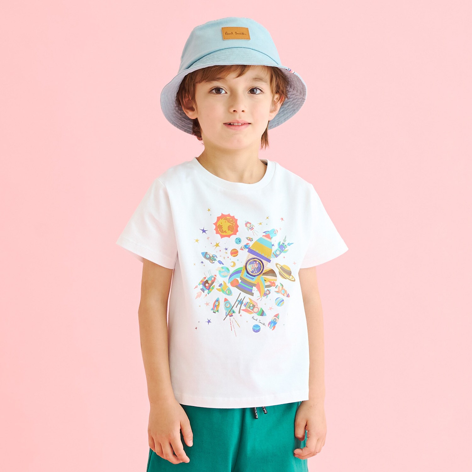 ロケットゼブラ半袖Tシャツ