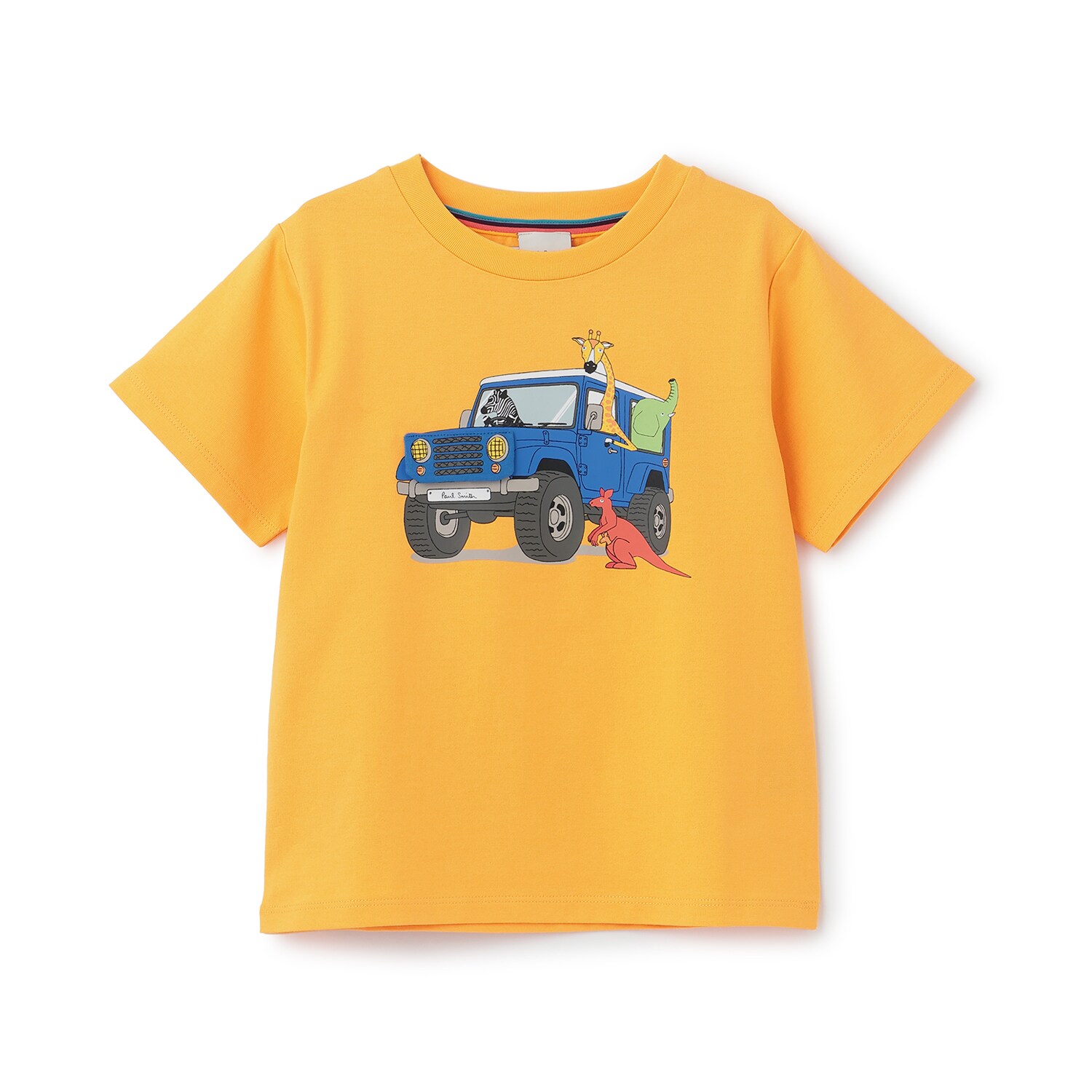 サファリカーアニマル半袖Tシャツ