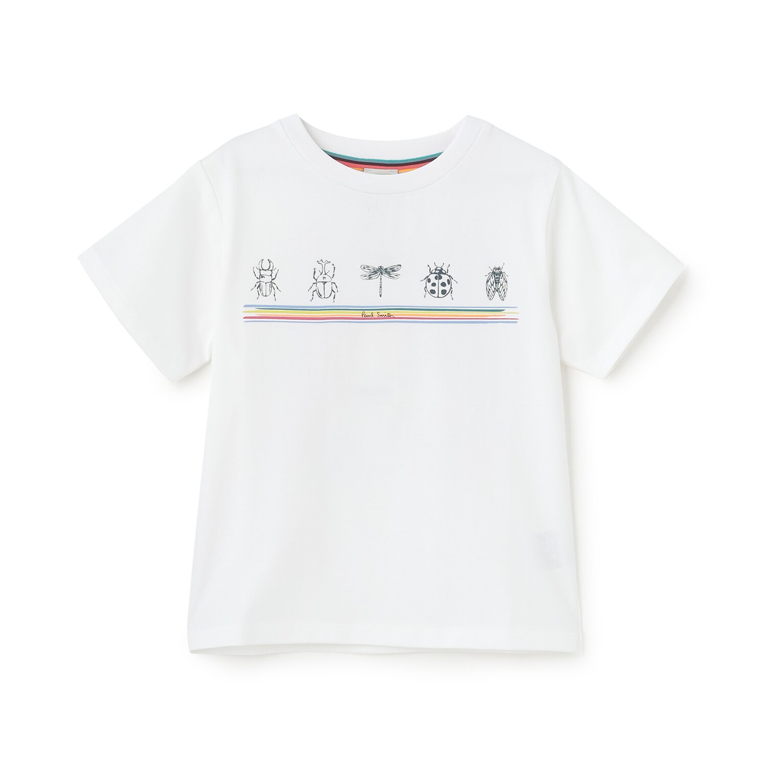 落書き昆虫半袖Tシャツ