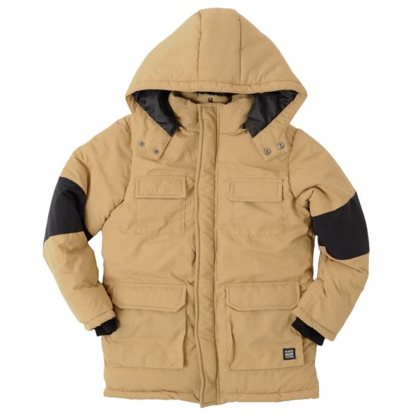 タスラン・立体ポケット中綿ジャケット