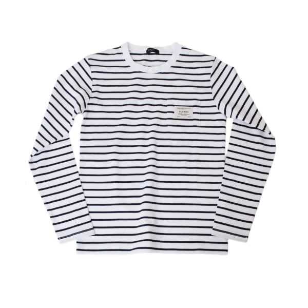 VORTEX天竺・ベーシックポケット長袖Tシャツ