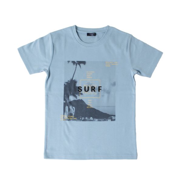 スムース・フォトプリント半袖Tシャツ