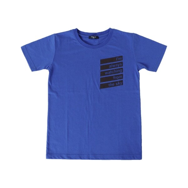 天竺・接触冷感変形BOXロゴ半袖Tシャツ