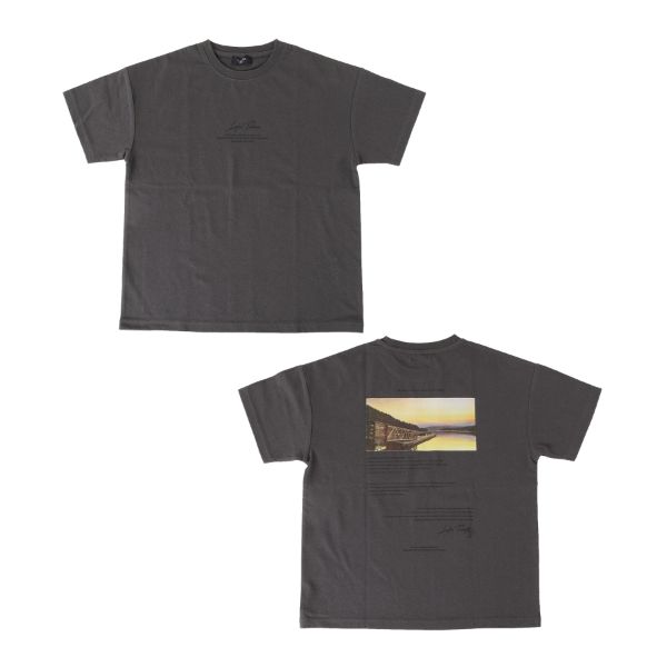 ＯＥ天竺・接触冷感ドロップショルダーバックフォト半袖Tシャツ