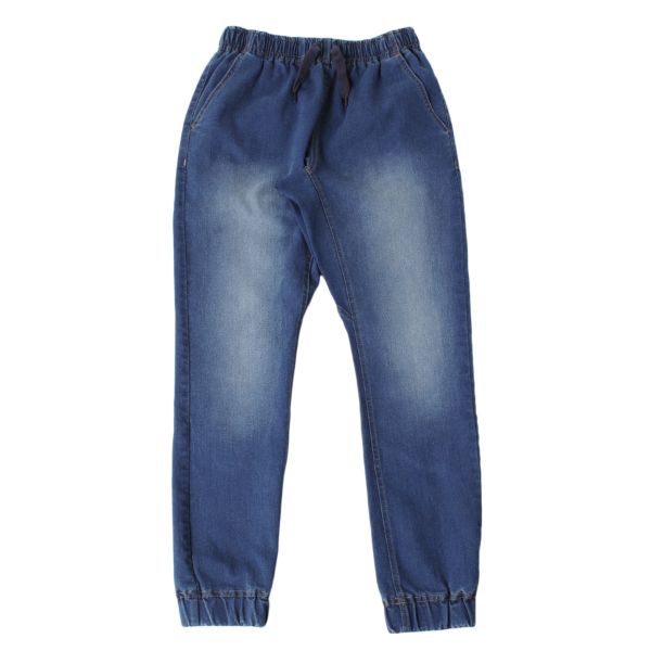 [テーパード]スーパーストレッチデニム・ジョガーパンツ
