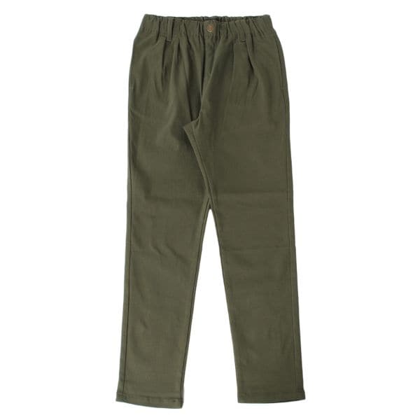 [テーパード]スーパーストレッチ・タックパンツ