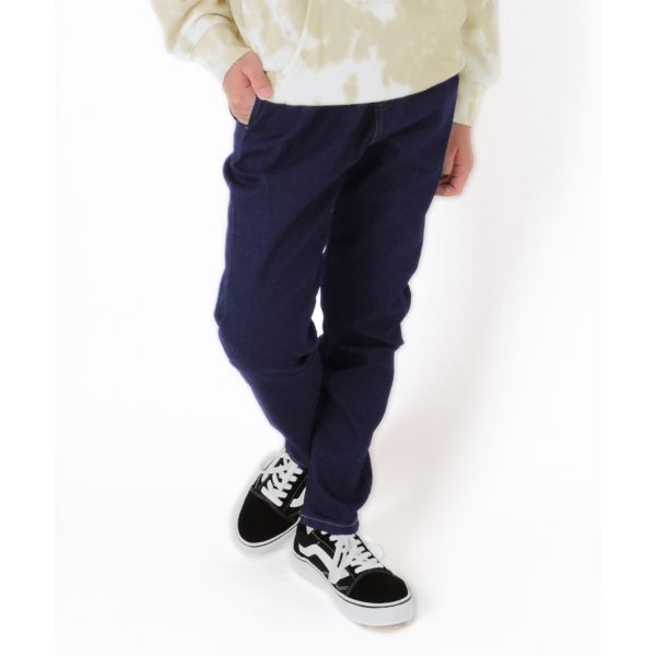 [テーパード]スーパーストレッチ・タックパンツ