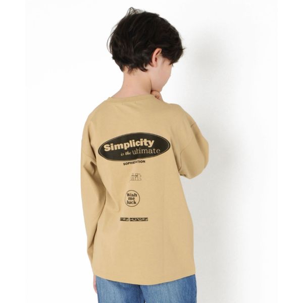 天竺・アソートプリント長袖Tシャツ