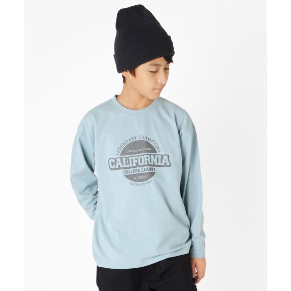 天竺・アソートプリント長袖Tシャツ