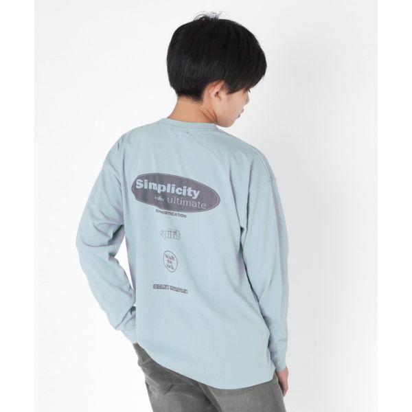 天竺・アソートプリント長袖Tシャツ