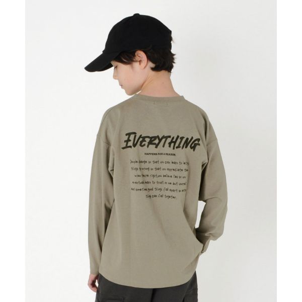 天竺・アソートプリント長袖Tシャツ