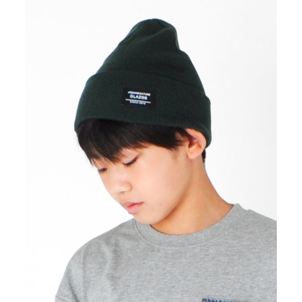 ネーム付きニットキャップ