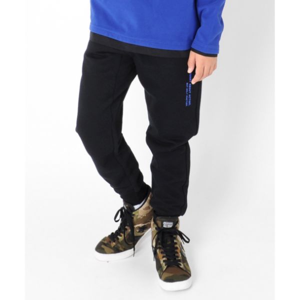 [テーパード]裏起毛・カラーベルトデザインパンツ【セットアップ対応】