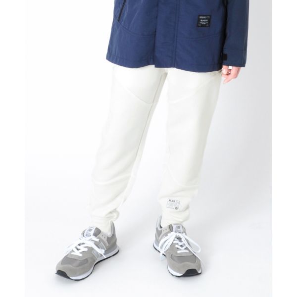 [テーパード]裏毛・ファスナーポケットスウェットパンツ【セットアップ対応】