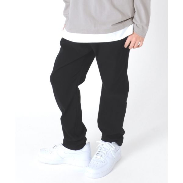 [テーパード]スーパーストレッチ・タックパンツ