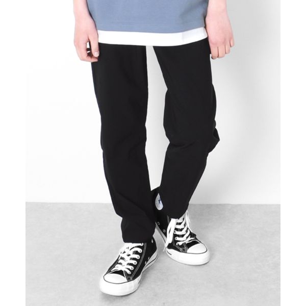 [テーパード]スーパーストレッチ・タックパンツ