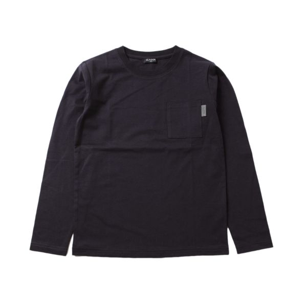 タフ天竺・リフレクトネーム付ポケット長袖Ｔシャツ