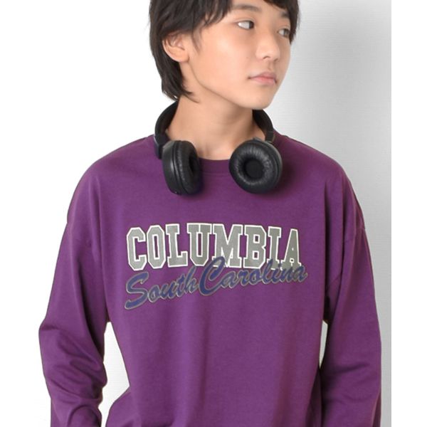 アソートカレッジプリント長袖Tシャツ