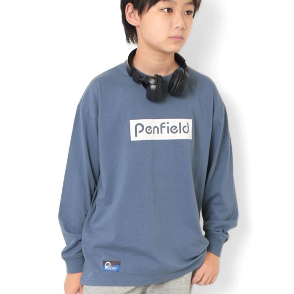 【Penfield】ロゴプリント長袖Tシャツ