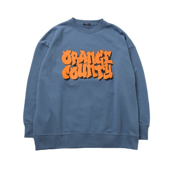 裏毛・グラフィティビッグトレーナー