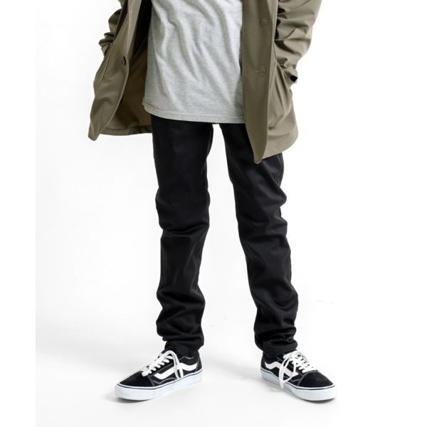 【大人向けサイズあり】【ラクパン】TCカラーツイル・スリムパンツ