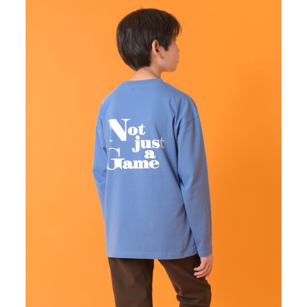 【グラコレ】アソートバックプリント長袖Tシャツ